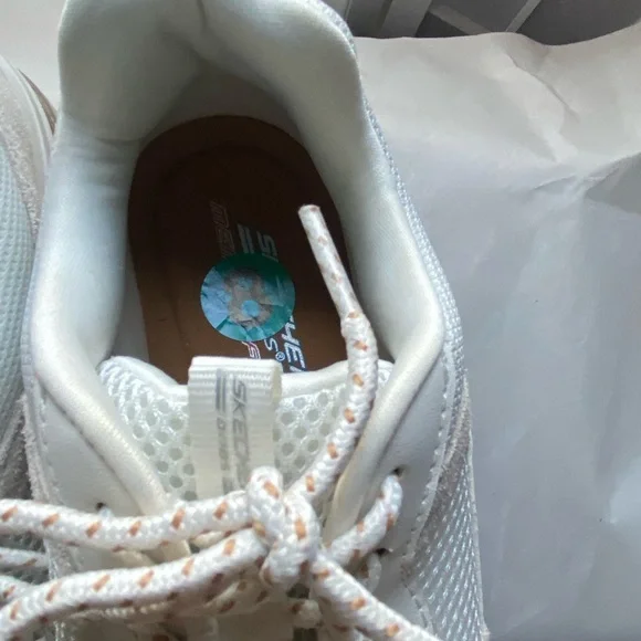 SKECHERS Bob’s Pulse Air Sneakers-Women’s size 8–NEW-Off White - Picture 5 of 14
